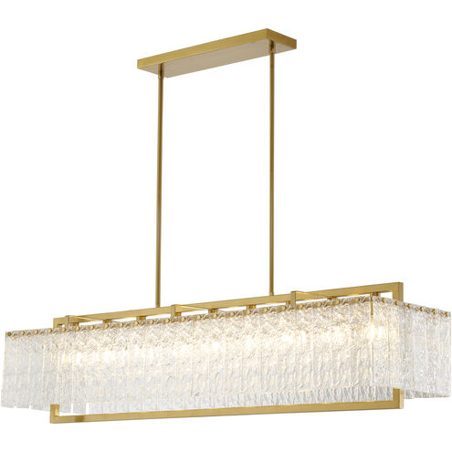 Canada LED 13.25 inch Brass Chandelier Ceiling Light